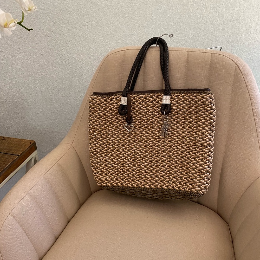 Brighton small straw purse